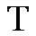 Uppercase Tau "T"